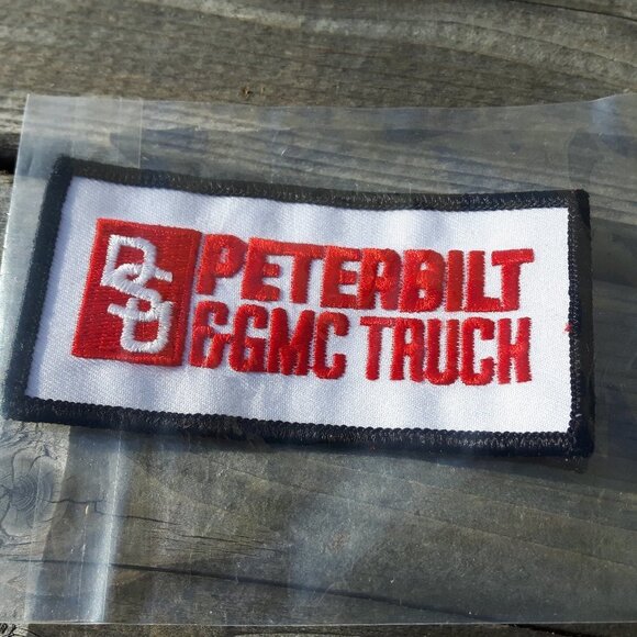 DSU Peterbilt & GMC truck dealership patch NIP - Picture 1 of 2